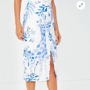 Tuckernuck Painted Safari Pencil Skirt